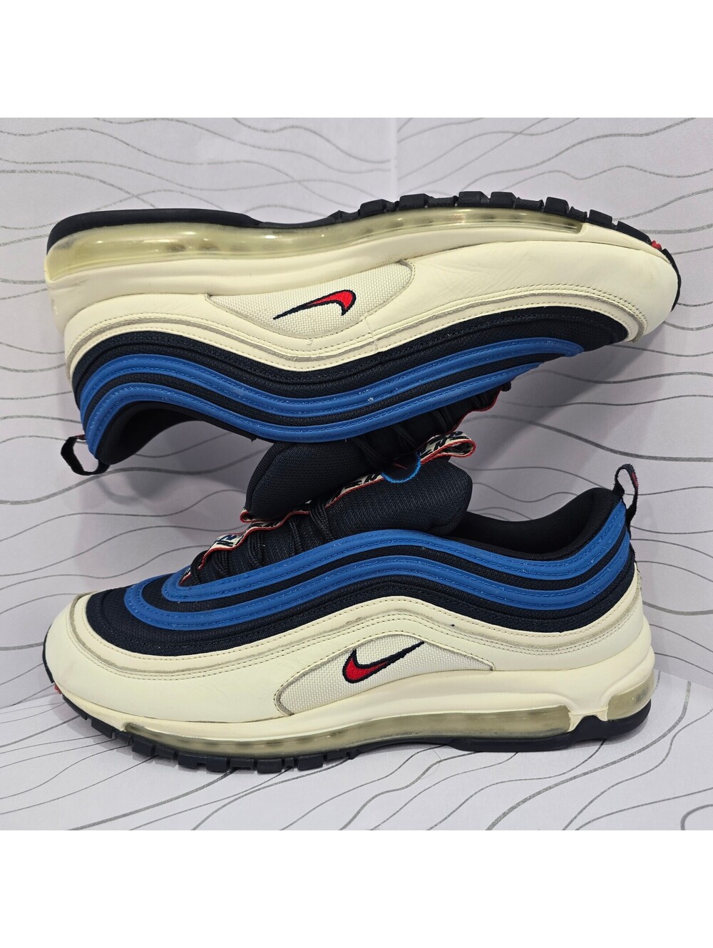 Nike Air Max 97 SE Blue Nebula Pull Tab Hombre US 13 AQ4126-400